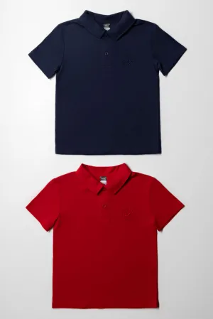 2 Pack Golfer Red And Navy