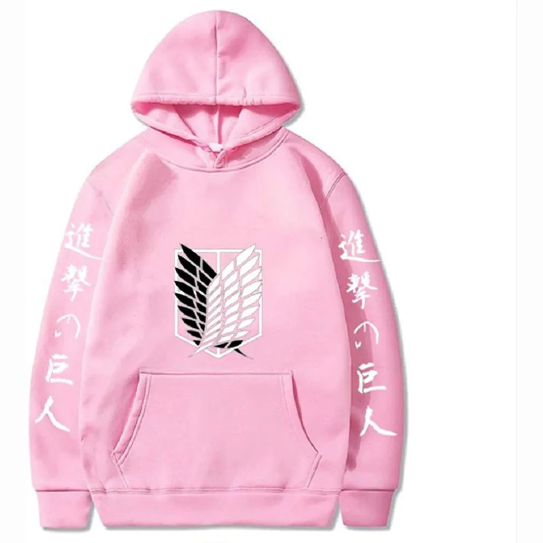 Attack on Titan Hoodie Satoru Gojo Jujutsu Kaisen Anime Fashion Pullovers Casual Tops Wings of Freedom