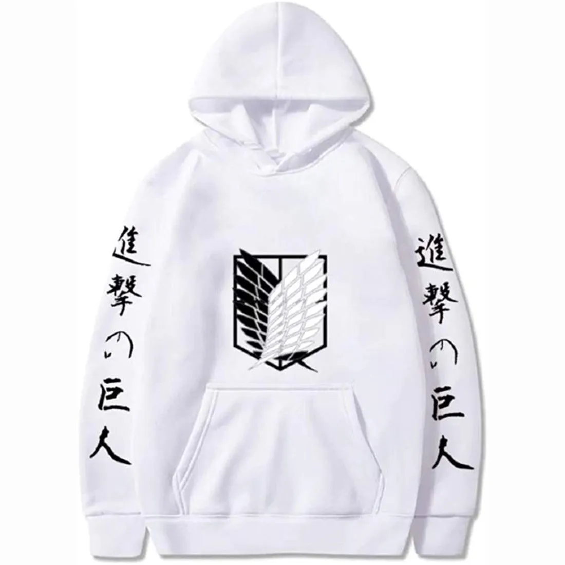 Attack on Titan Hoodie Satoru Gojo Jujutsu Kaisen Anime Fashion Pullovers Casual Tops Wings of Freedom