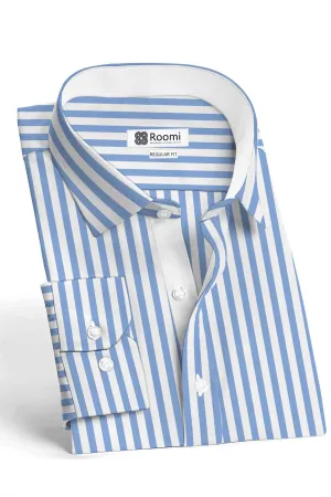 AZURE MEN'S SEMI SHIRT