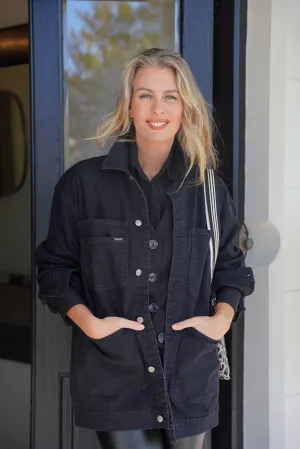 Black Boyfriend Jacket