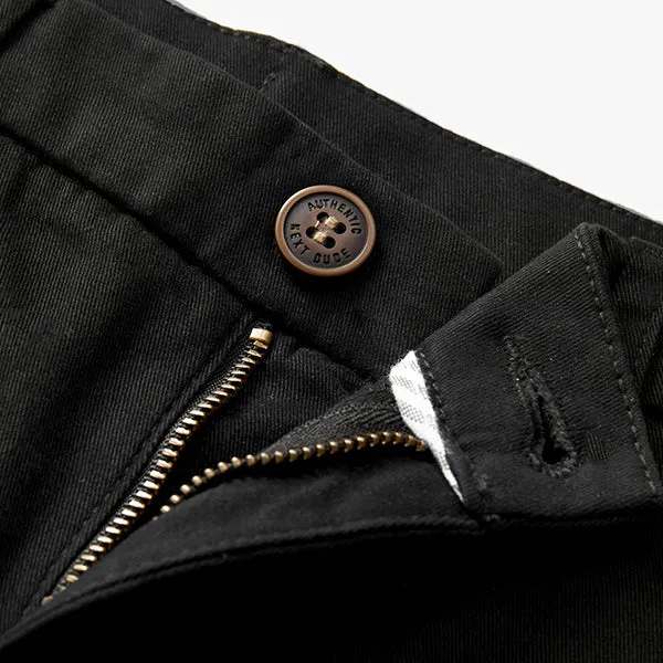 Black Skinny Fit Stretch Chino Trousers (3-12yrs)