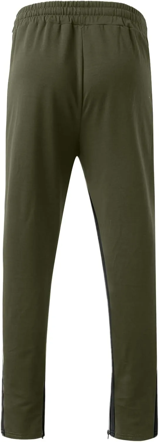 Cargo Trousers for Men Slim Jogger Pants Tapered Athletic Sweatpants for Jogging Running Exercise Gym Workout Mens