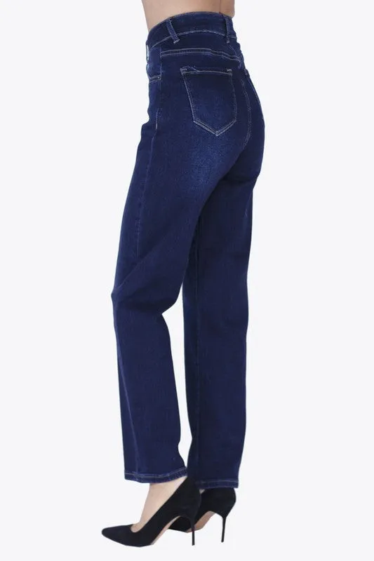 Classic High Waisted Bootcut Jeans