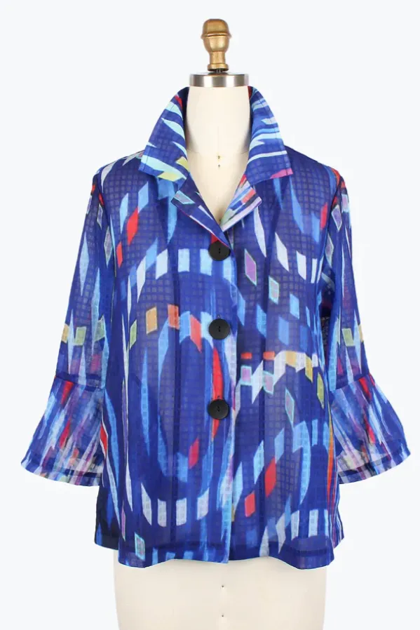 Damee Colorful Mesh Jacket