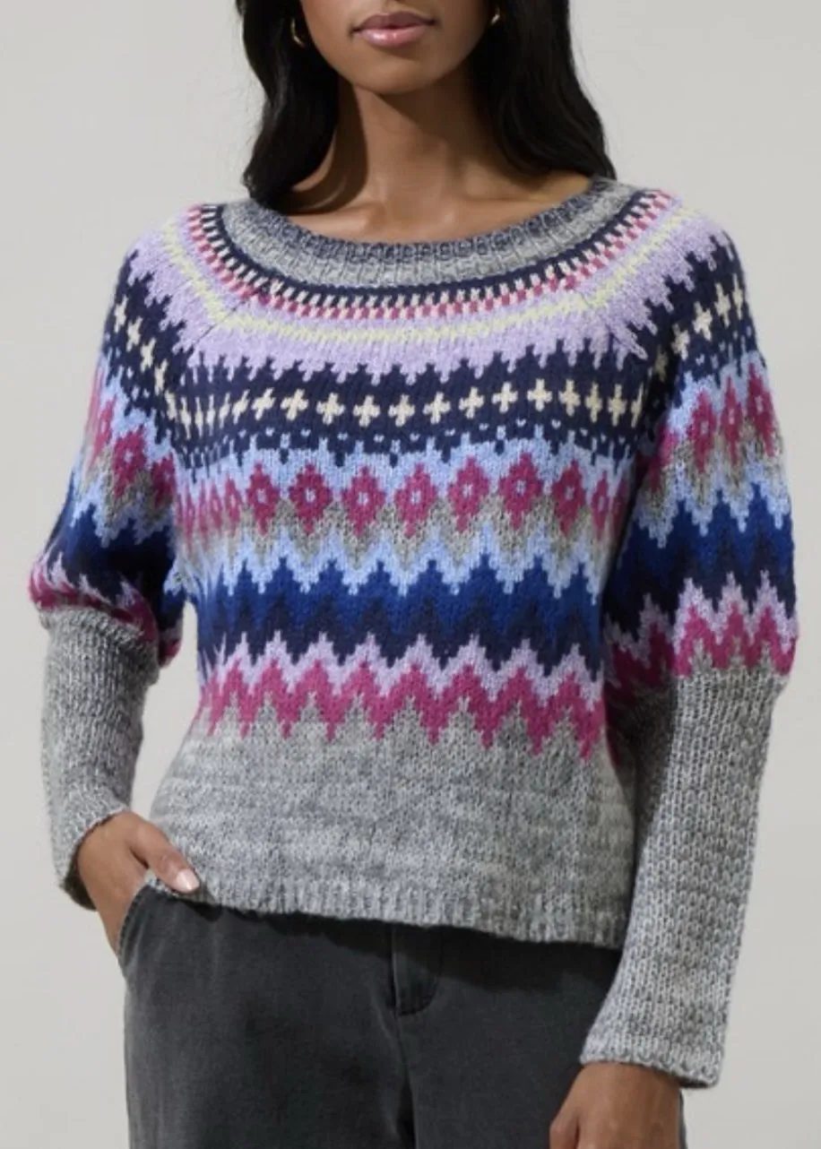Daria Fair Isle Sweater
