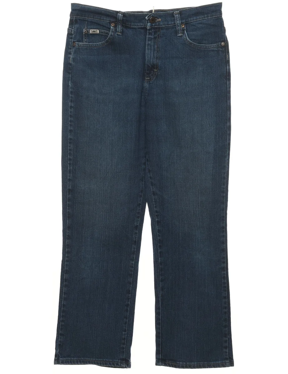 Dark Wash Classic Lee Jeans - W32 L29