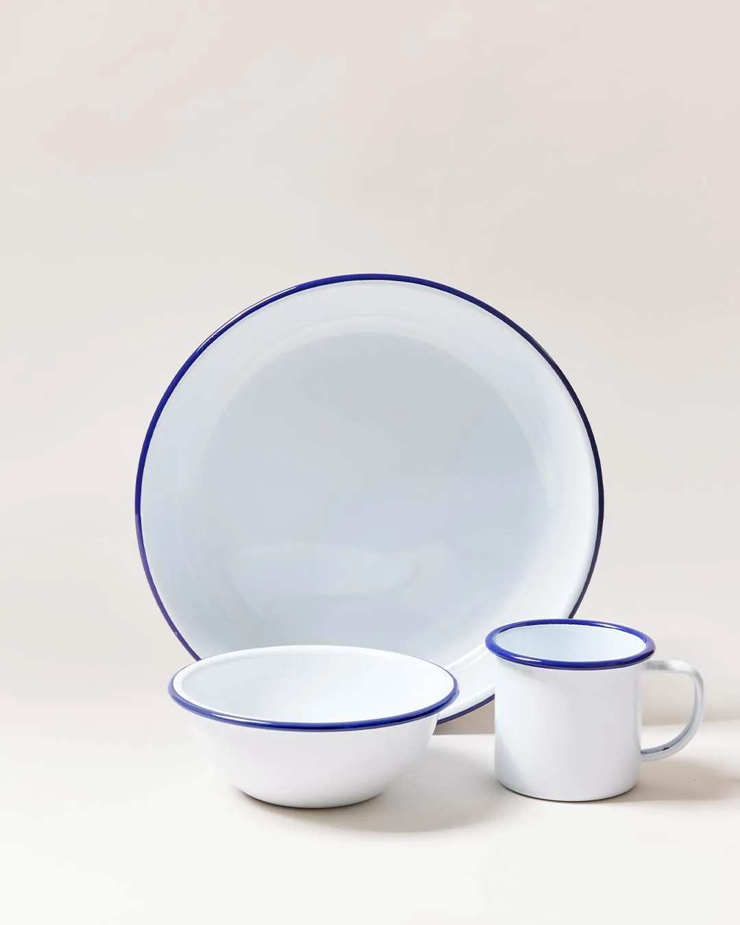 Everyday Enamelware Place Setting