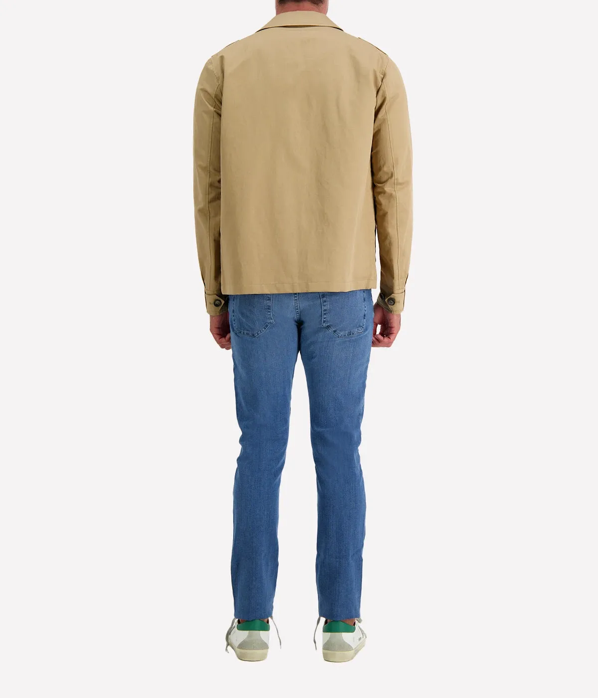 *FINAL SALE* Woven Jacket in Sand