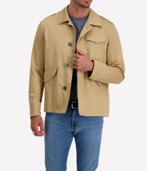 *FINAL SALE* Woven Jacket in Sand