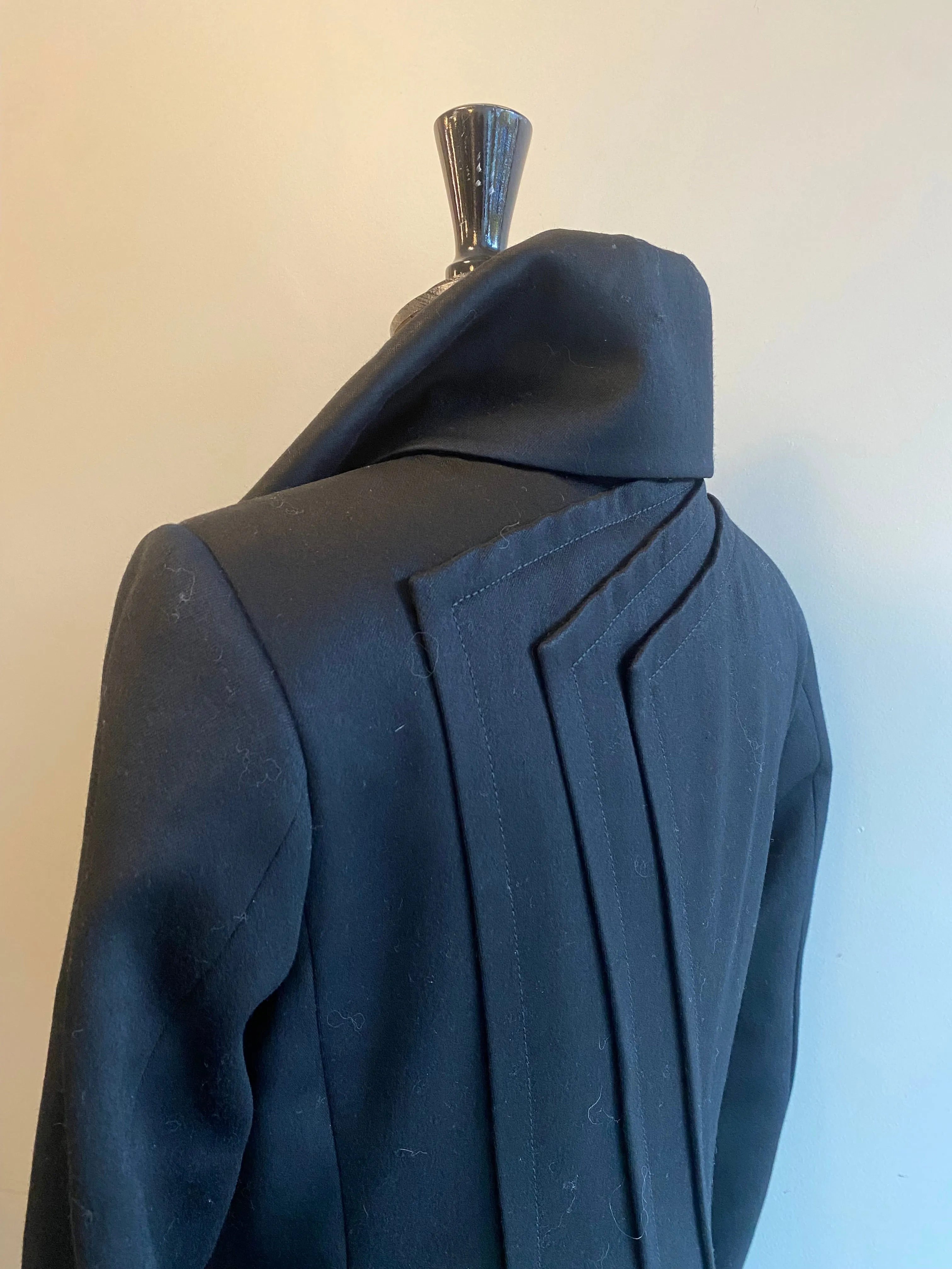 Folded Wool Coat