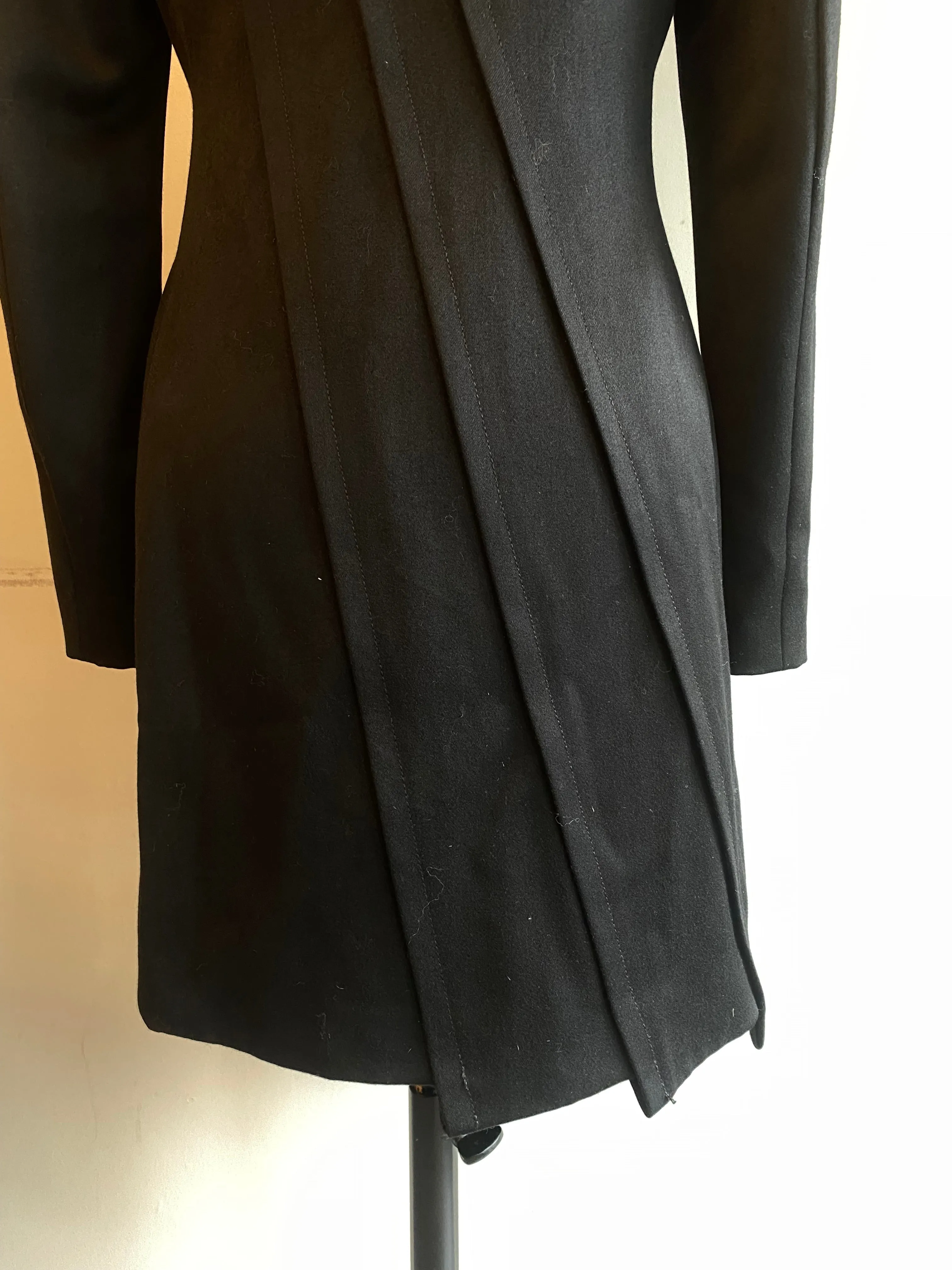 Folded Wool Coat