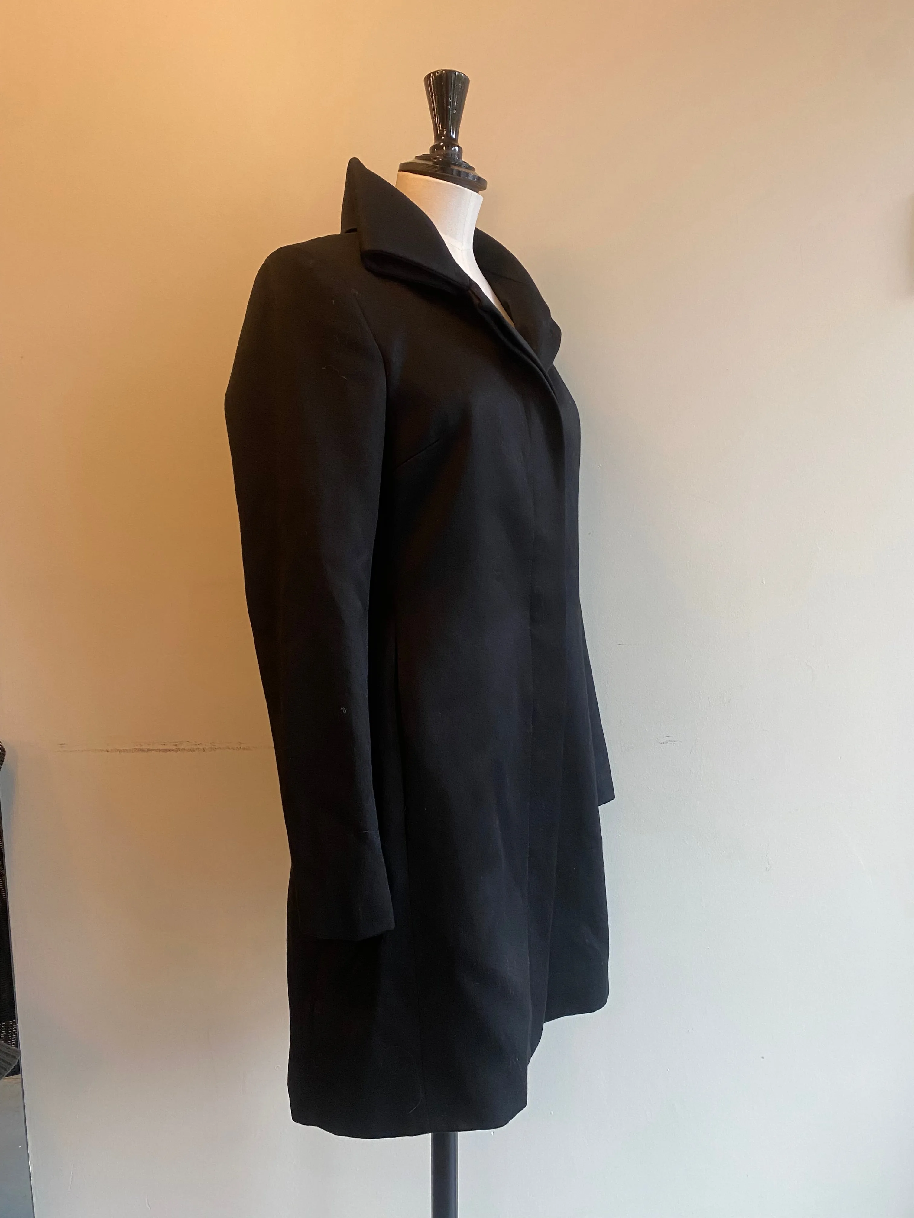 Folded Wool Coat