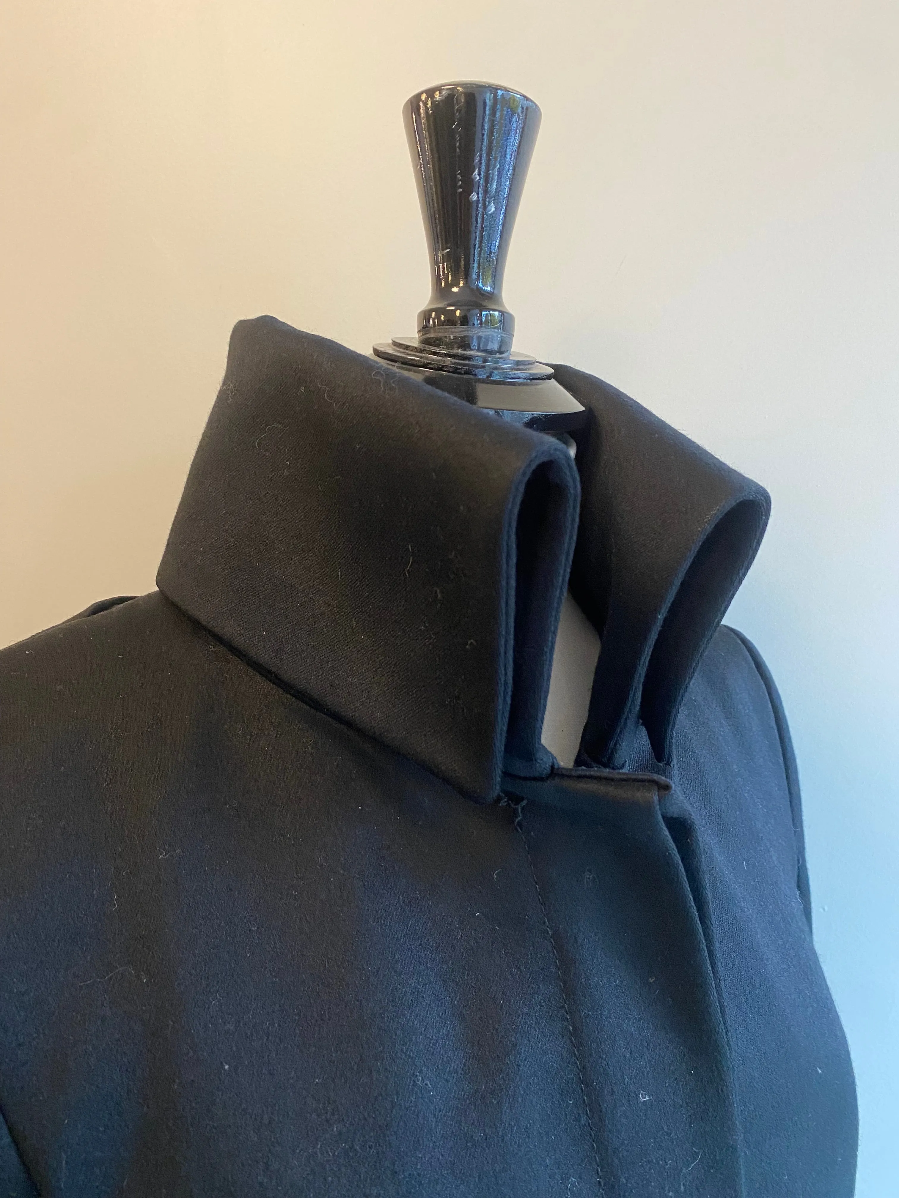 Folded Wool Coat