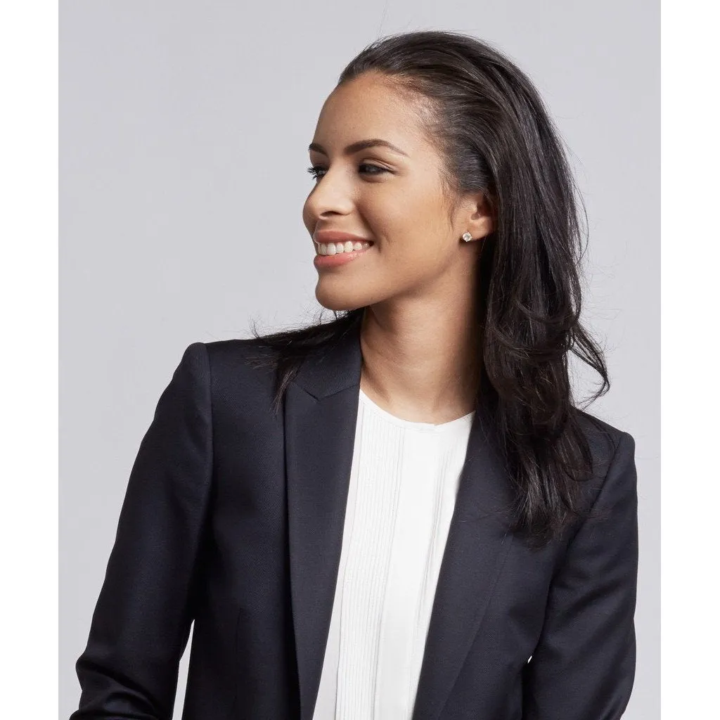Geneva Luxe Fit Blazer, Black