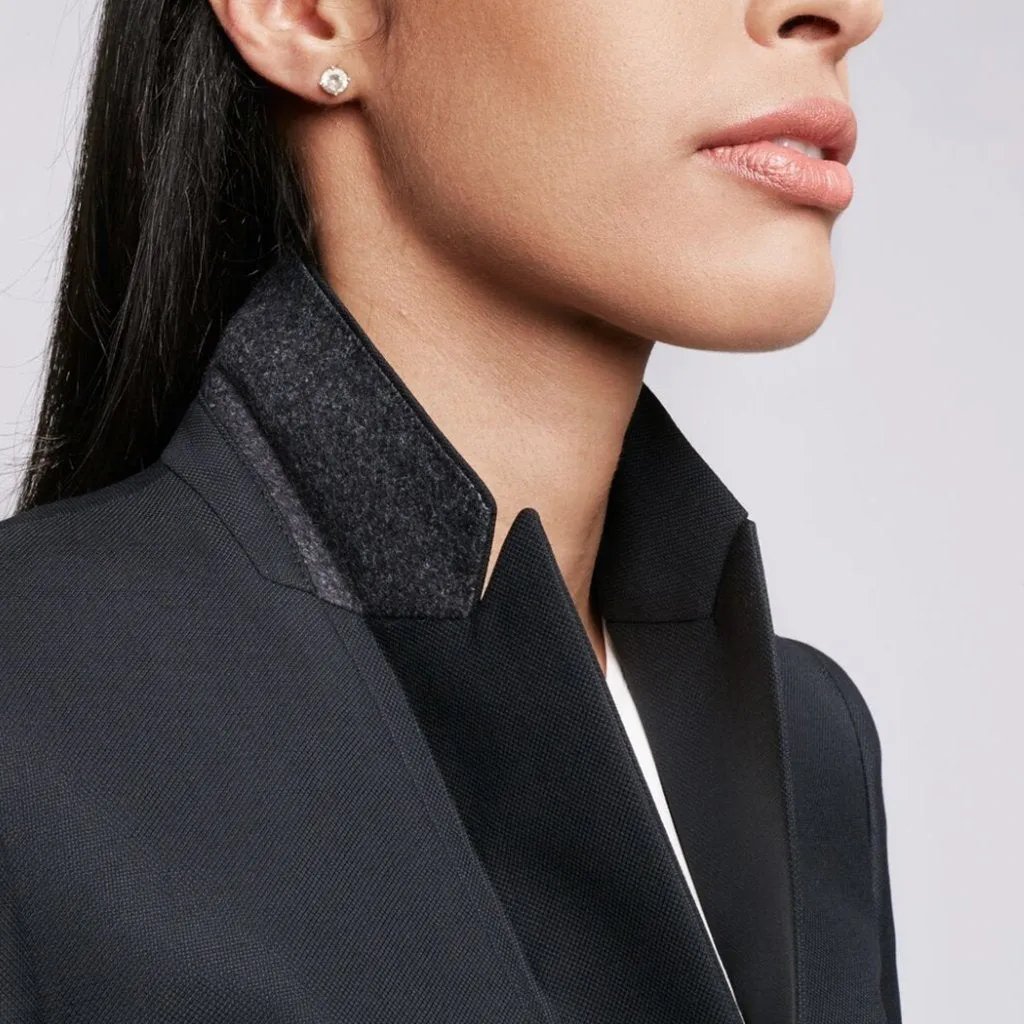 Geneva Luxe Fit Blazer, Black