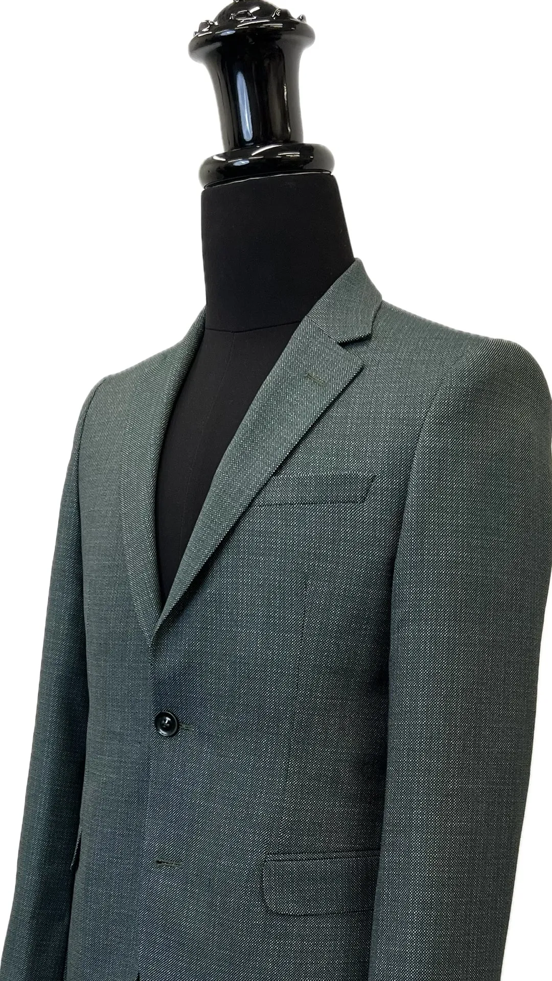 Green Slim Flit Blazer