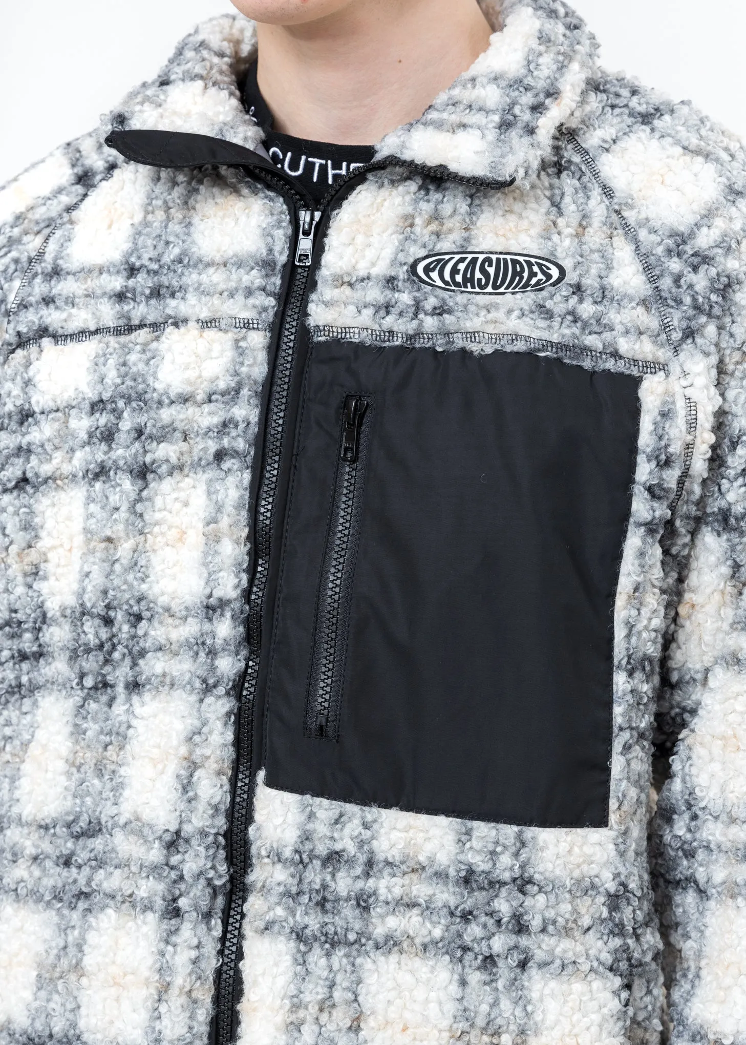 Grey Wraith Poodle Fleece Jacket
