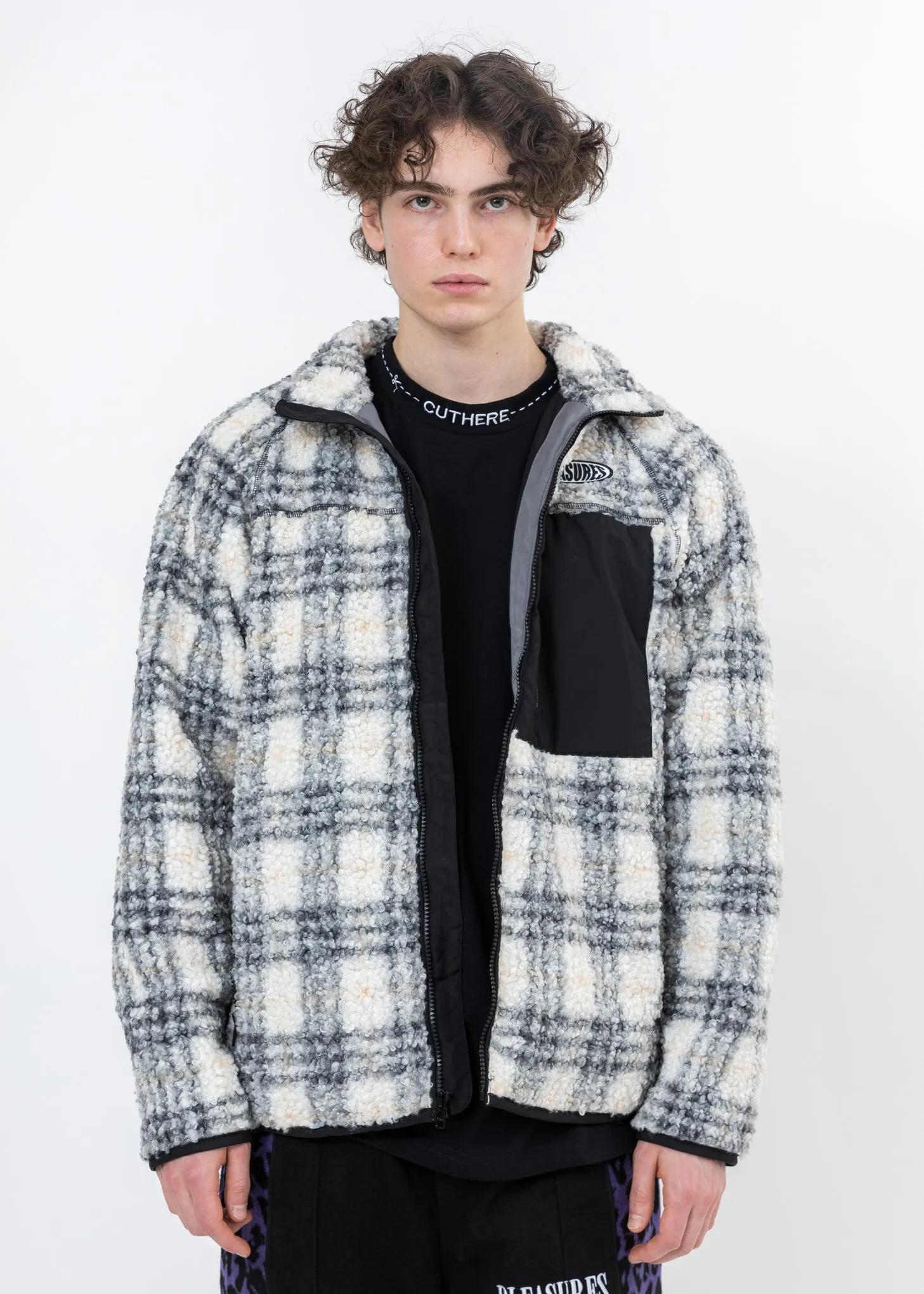 Grey Wraith Poodle Fleece Jacket