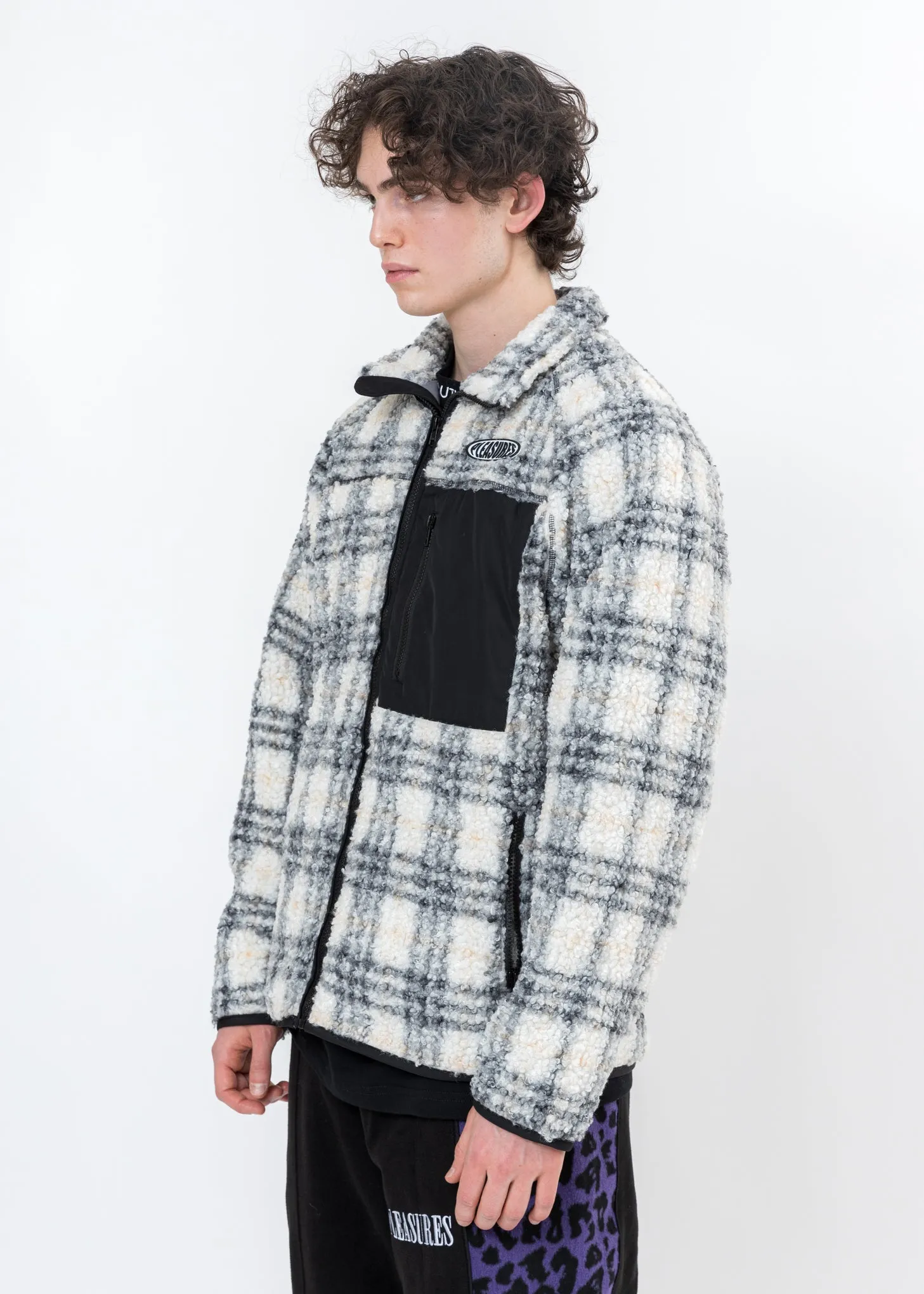 Grey Wraith Poodle Fleece Jacket