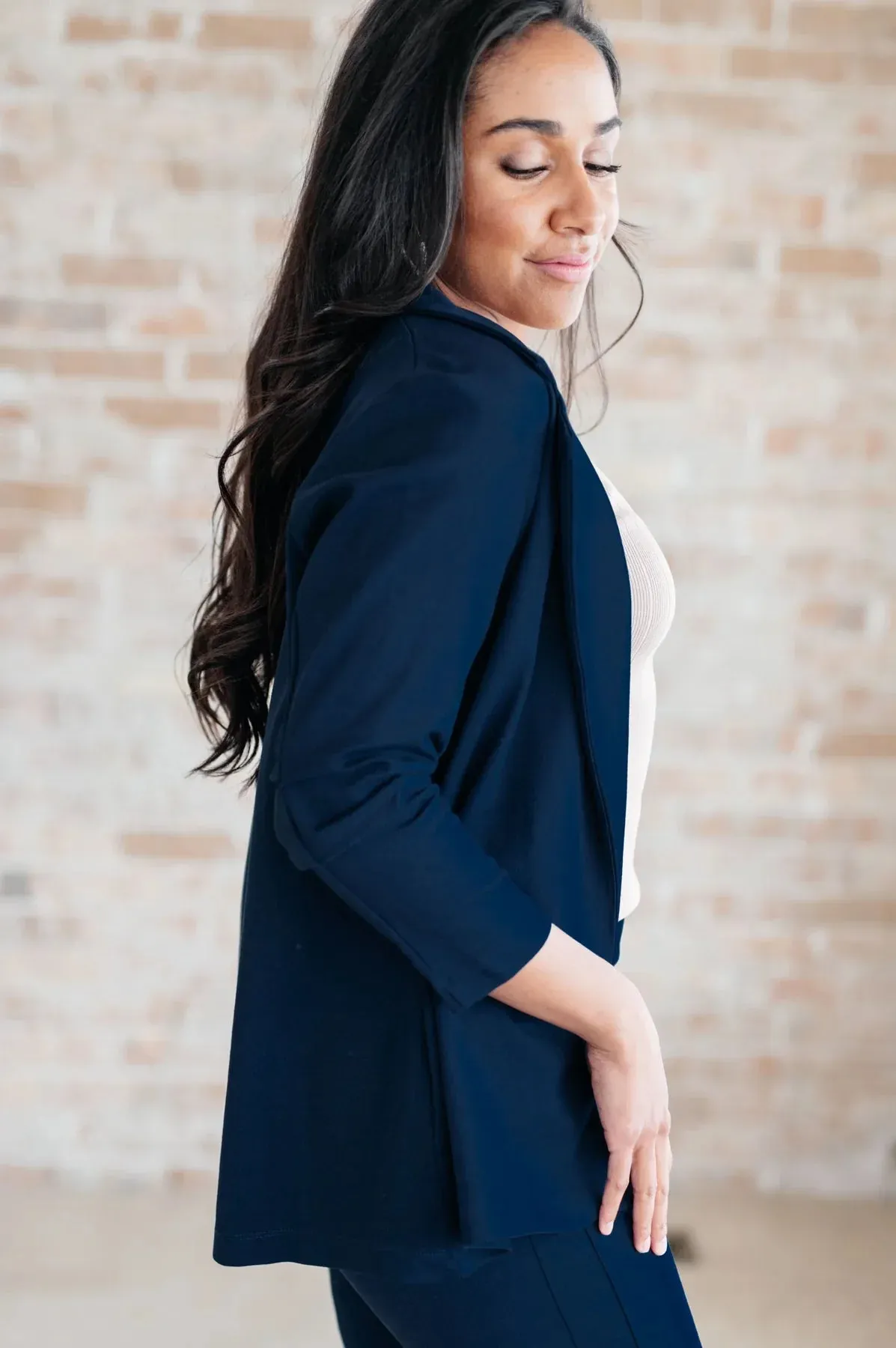 Hazel Blues® |  Magic 3/4 Blazer in Nine Colors