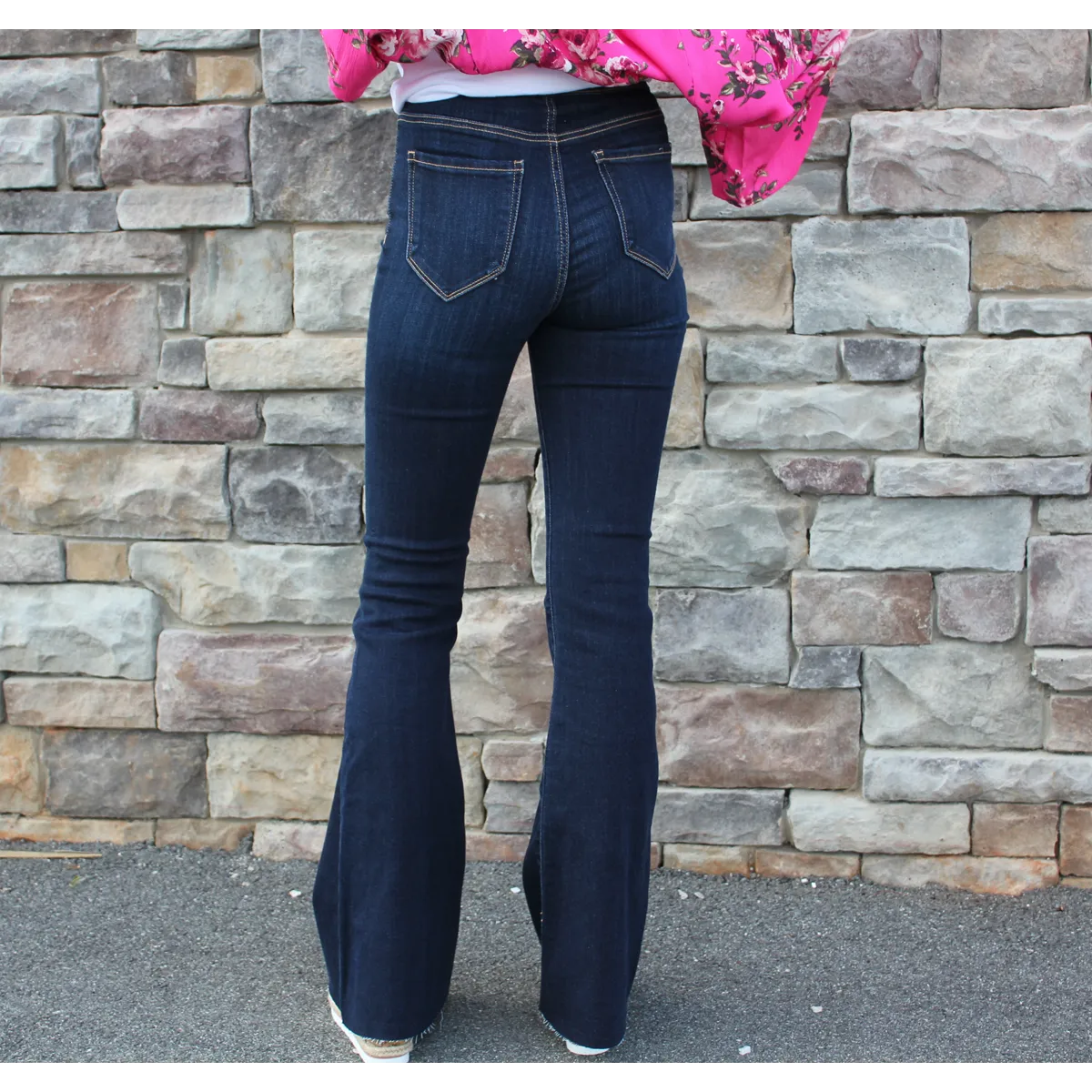 High Rise Super Flare Cello Jeans