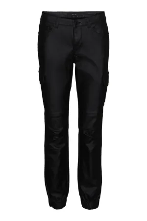 Ivy Coated Cargo Ankle Pants