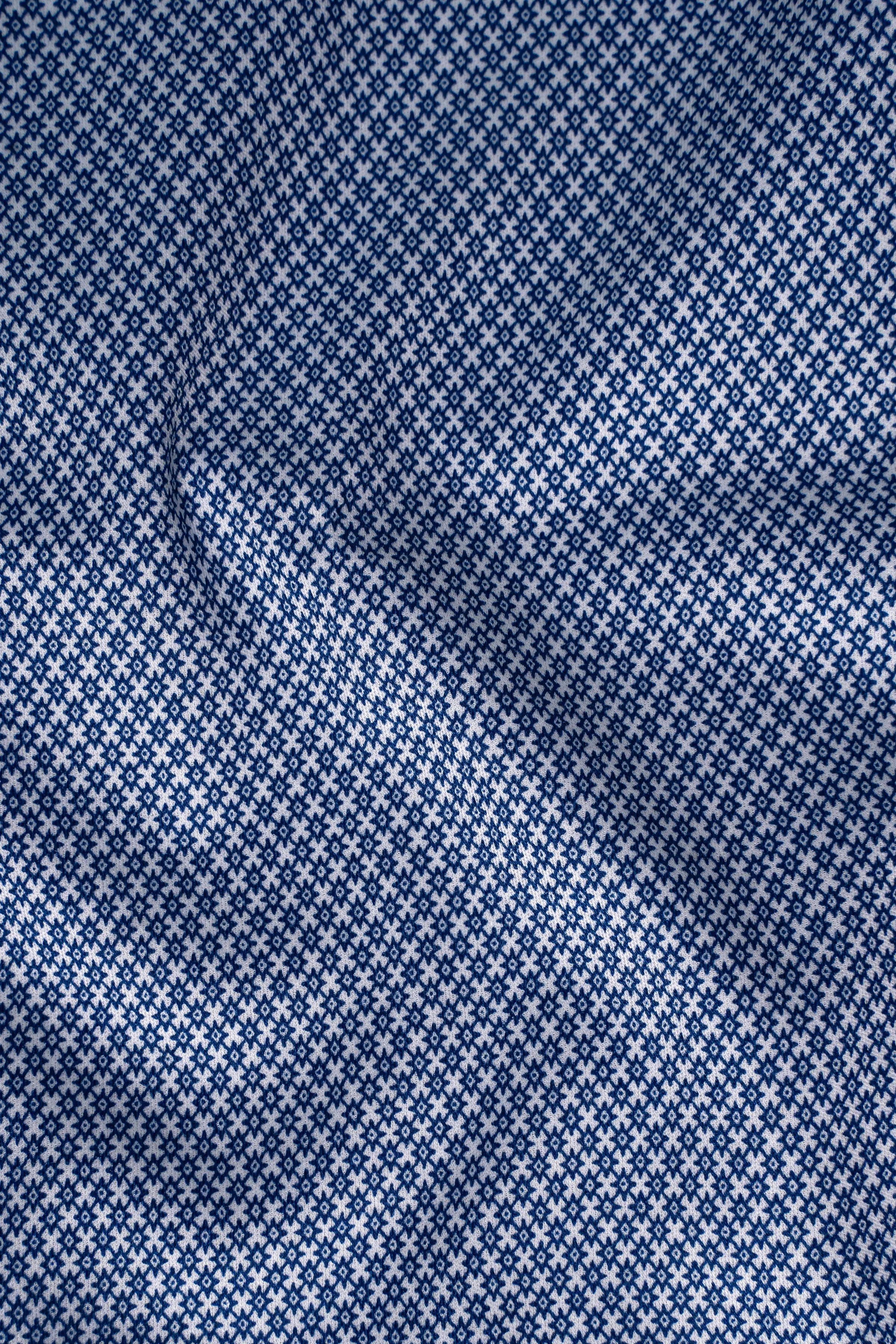 LIMITED EDITION HALF SLEEVE SHIRT WHITE NAVY
