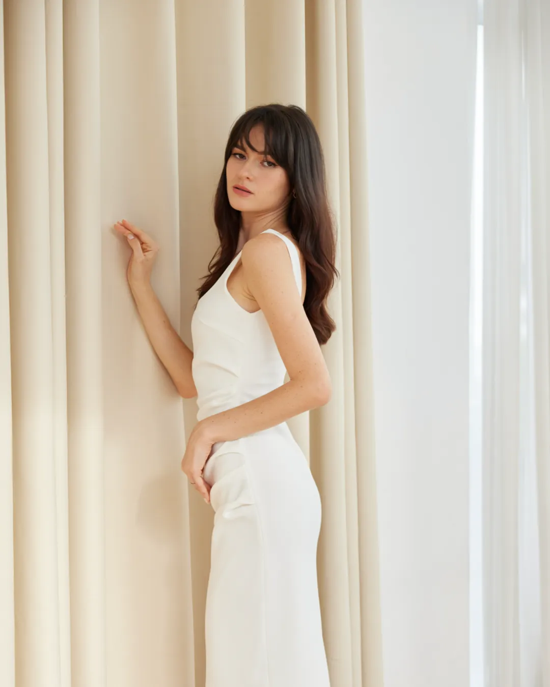 Madison Square Neck Dress