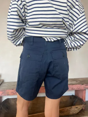 Navy Workwear Shorts #1