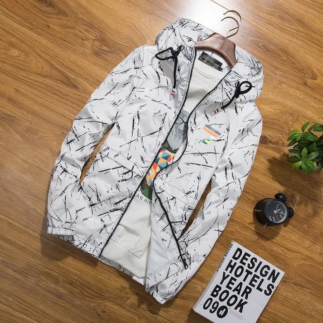 New 2020 Autumn black jacket men thin jackets men casual lover jacket hip hop windbreaker hooded jacket coat zipper parka men