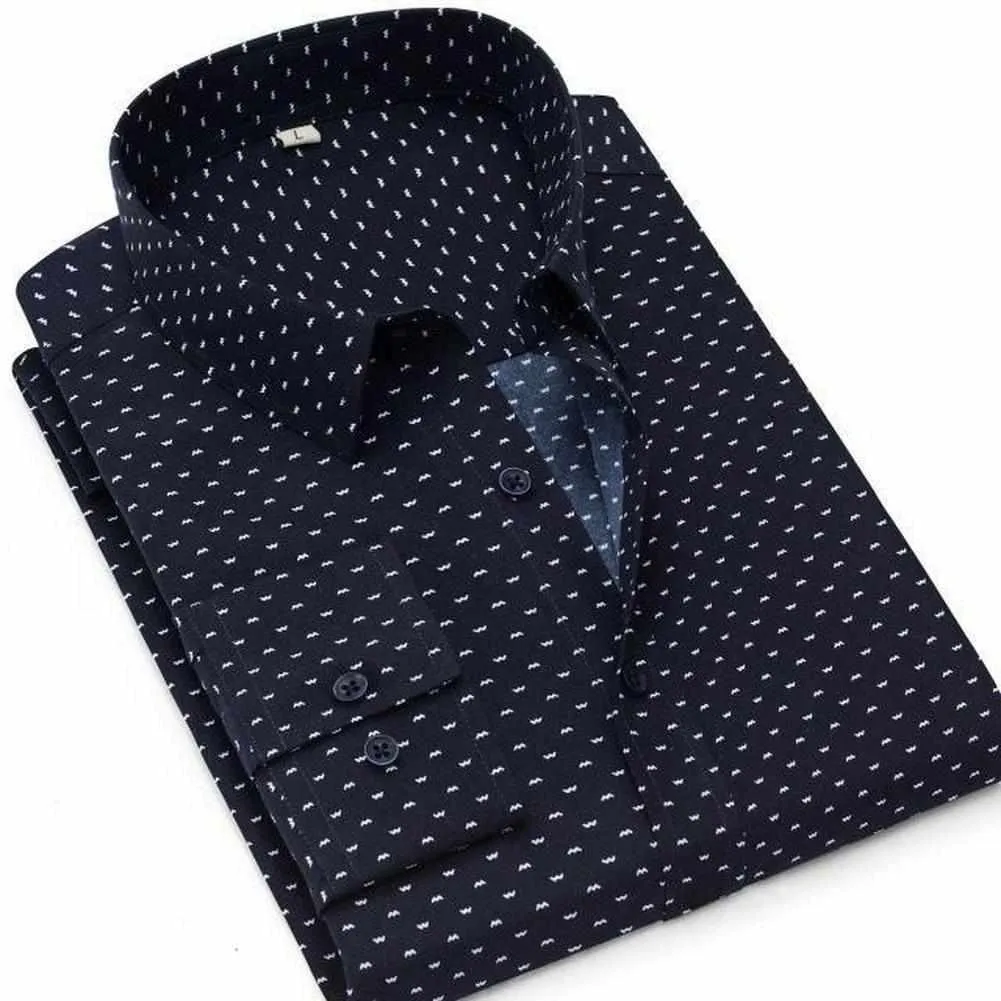 Night Madrid Smart Button-Down Shirt