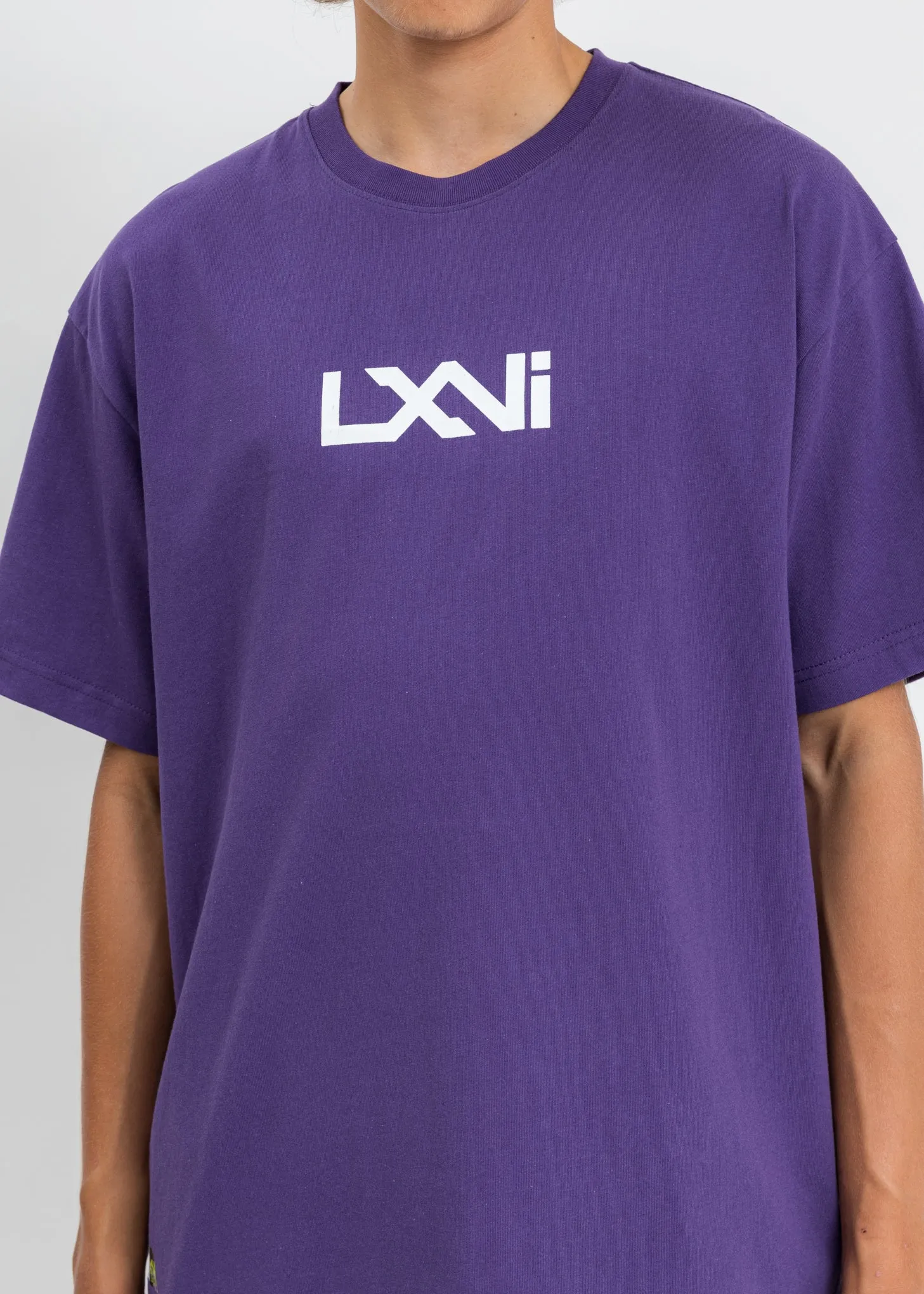 Purple LXVI Logo T-Shirt
