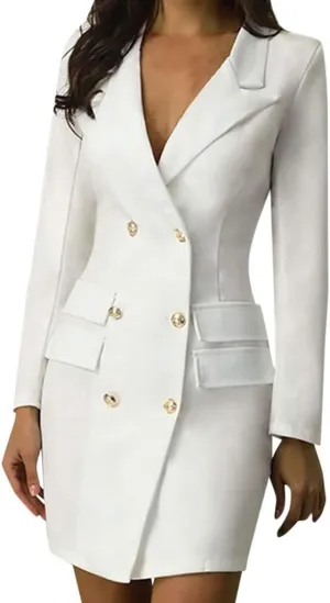QWENTMTNTY Women's Wool Trench Coats Long Classic Winter Lapel Collar Belted Pea Coats Fashion Loose Wool Peacoat Jackets