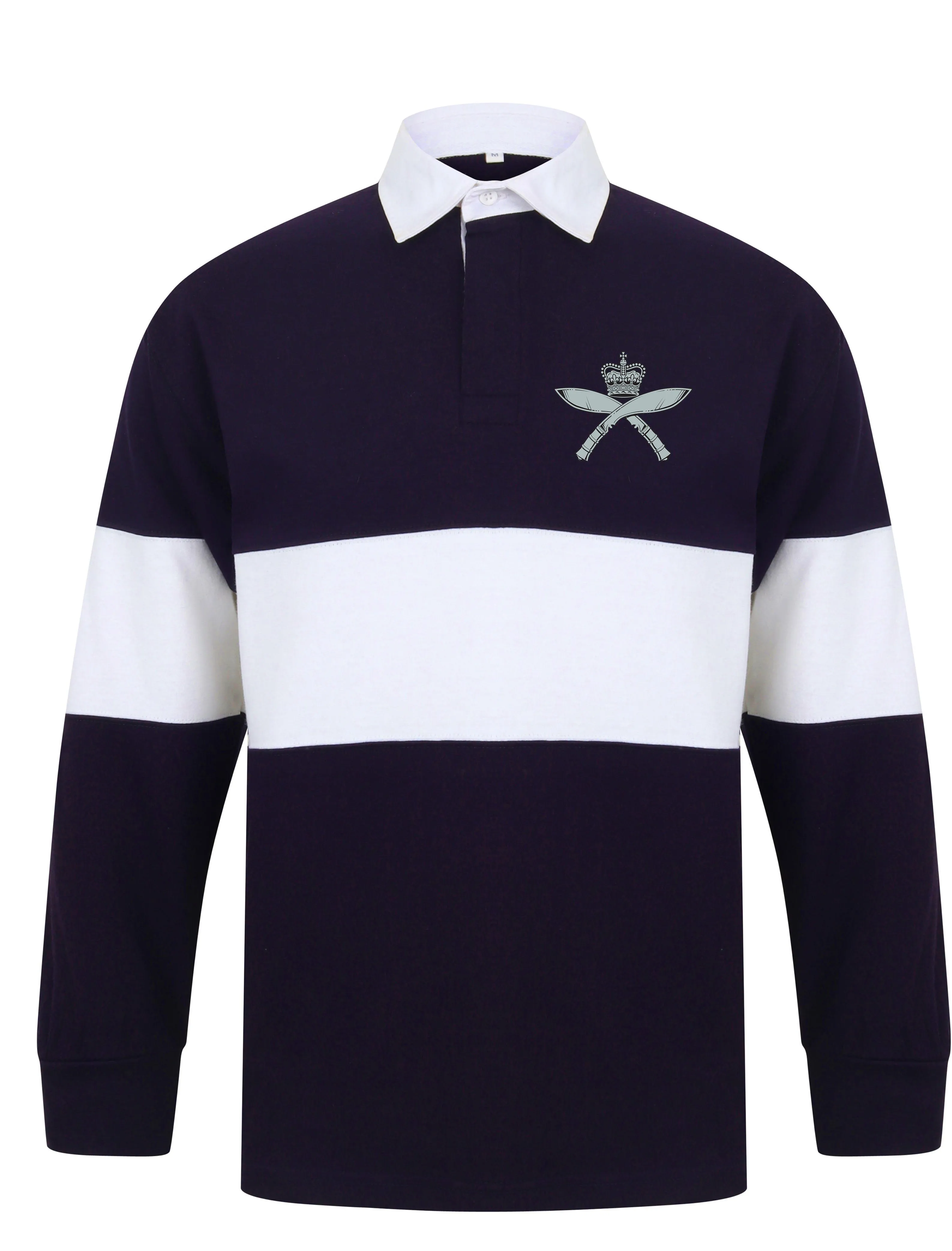 Royal Gurkha Rifles Panelled Rugby Shirt