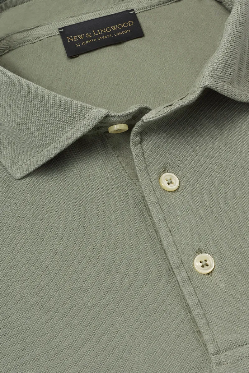 Sage Short Sleeve Polo Shirt