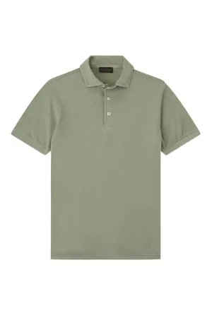 Sage Short Sleeve Polo Shirt