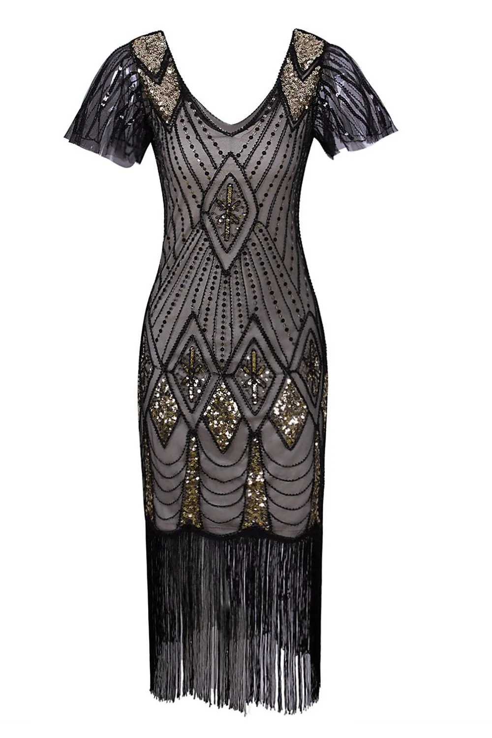 Sequin Flapper Dress