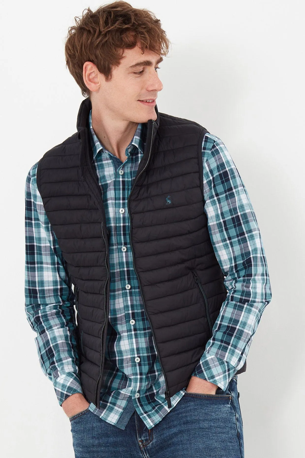 Snug Packable Gilet - Black