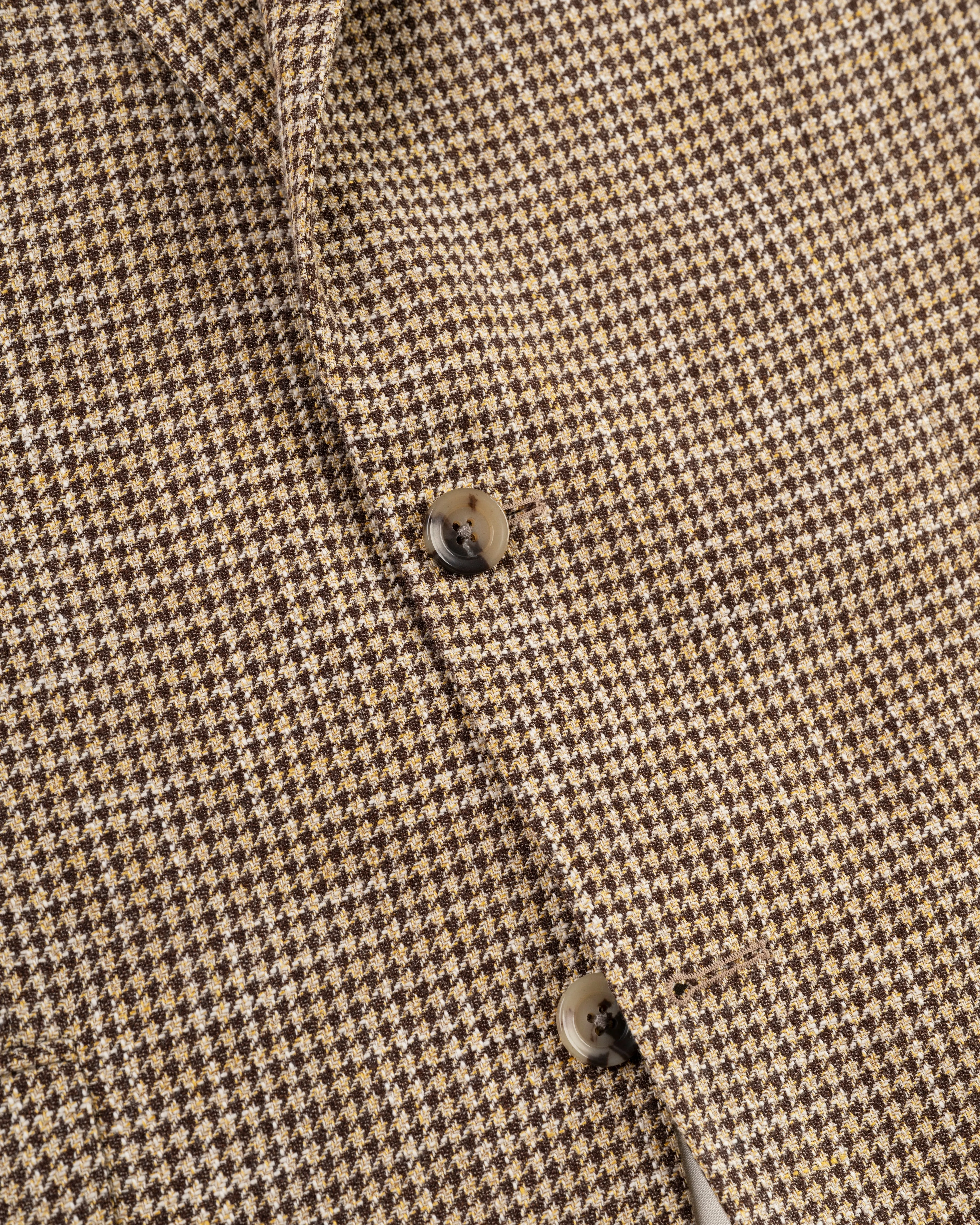 TAN/BROWN HOUNDSTOOTH SPORT COAT
