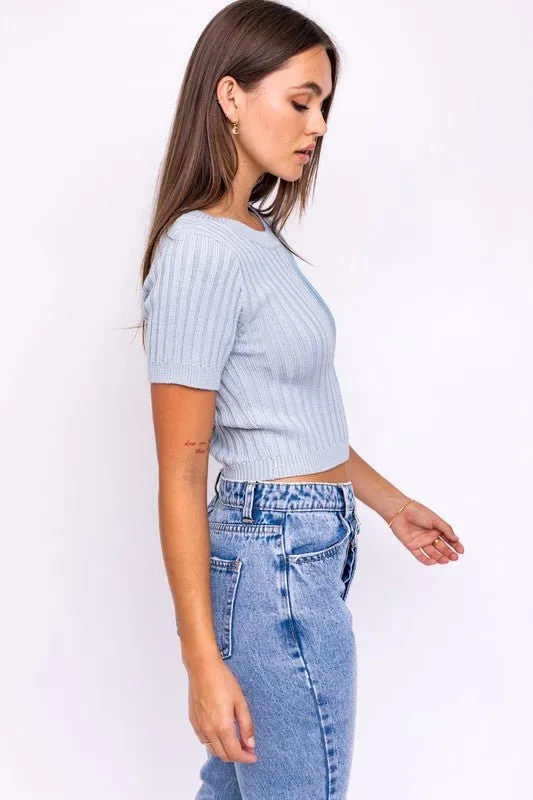 The Blues Two Toned Sweater