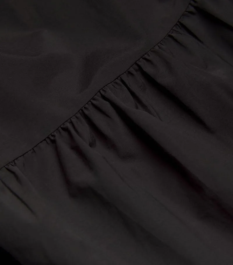 THEORY "Tiered Bow Halter" Maxi Dress