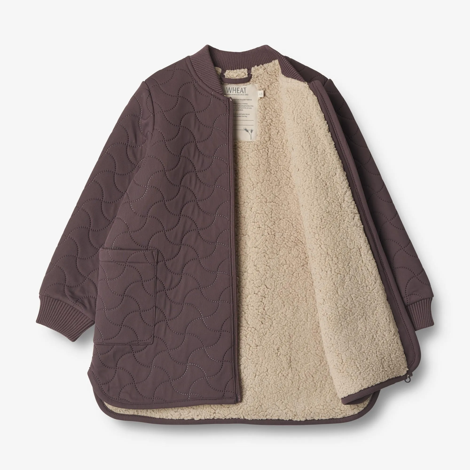 Thermo Jacket Helga - eggplant
