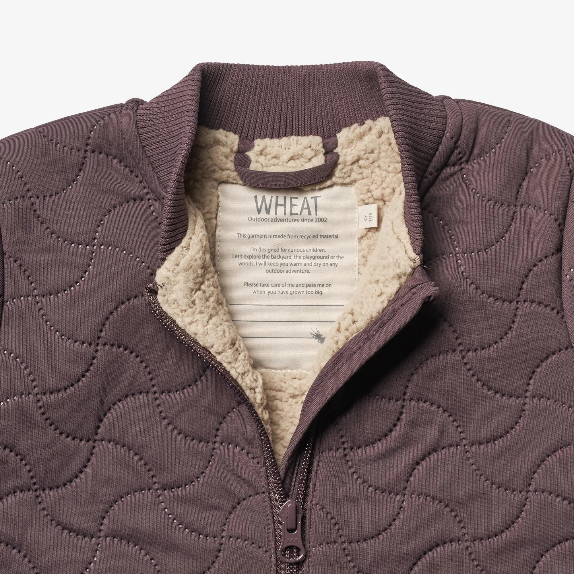 Thermo Jacket Helga - eggplant
