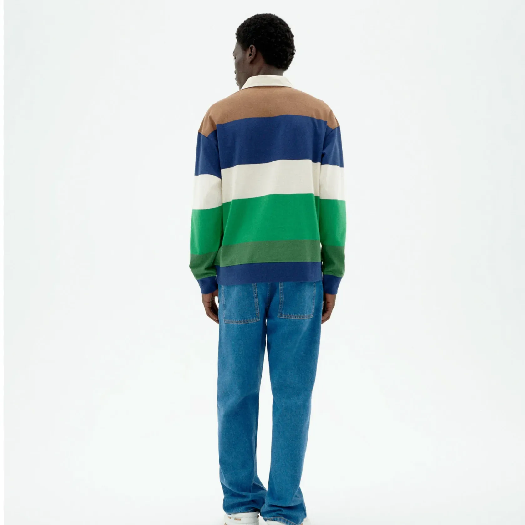 Thinking Mu - Land Stripes Bob Polo
