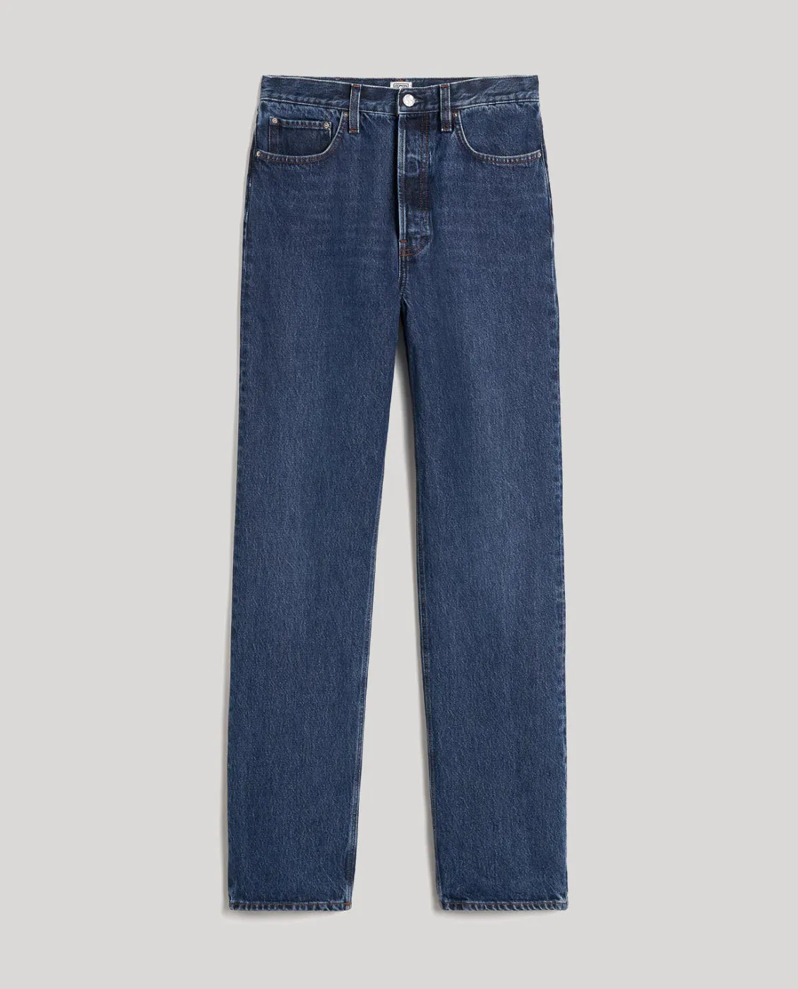 Toteme Classic Cut Denim Full Length Dark Blue