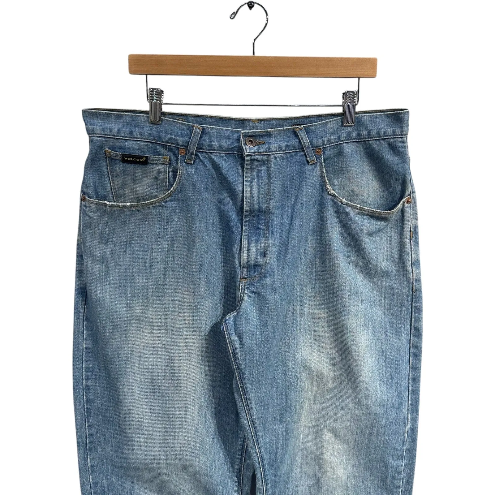 Vintage Volcom Straight Leg Denim Jeans 36x32