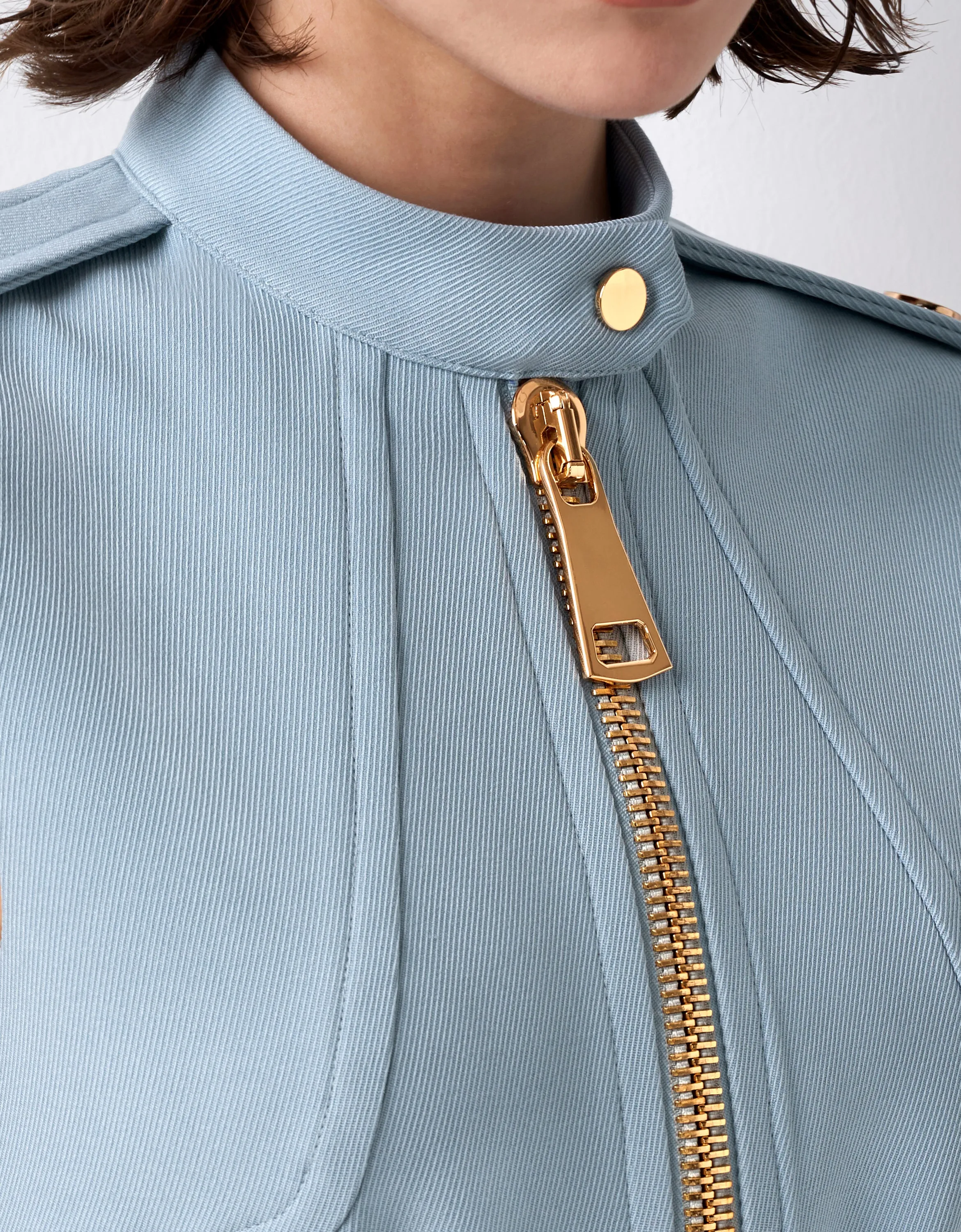Zip Up Belted Dress